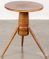 PRIMITIVE PINE AND MAPLE CANDL