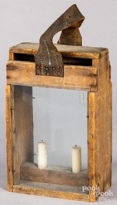 PRIMITIVE PINE CARRY CANDLE LA