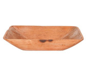 PRIMITIVE PINE TRENCHER<br>Lar