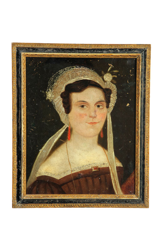 ***PRIMITIVE PORTRAIT (AMERICAN
