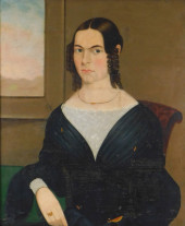PRIMITIVE PORTRAIT OF A WOMAN,