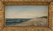 PRIMITIVE SEASCAPE OIL ON CANV