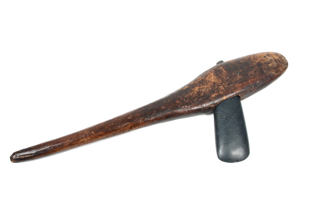 PRIMITIVE STONE AXE - Basalt Head