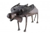 PRIMITIVE STYLE BRONZE ANIMAL