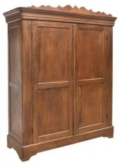 PRIMITIVE TEXAS RUSTIC ARMOIRE