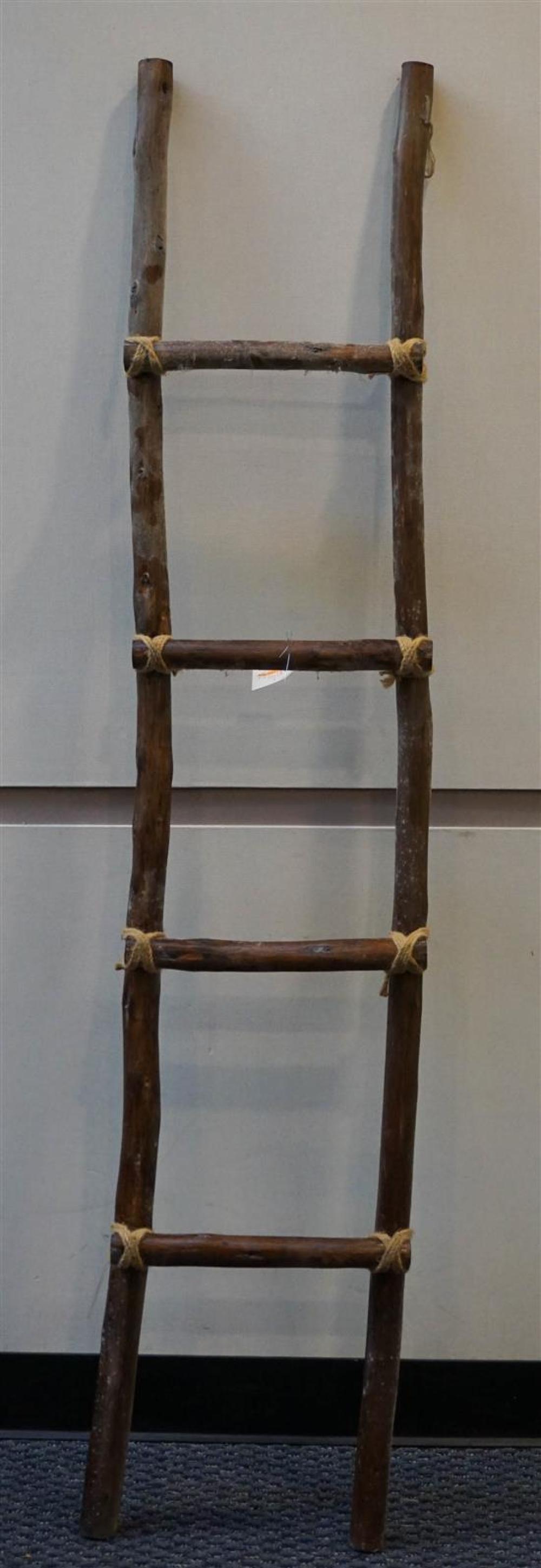 PRIMITIVE WOOD AND ROPE