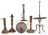 PRIMITIVE WOOD, IRON, AND TIN