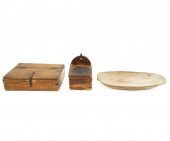 Primitive wood trencher, pine