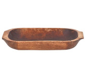 PRIMITIVE WOOD TRENCHER<br>Car