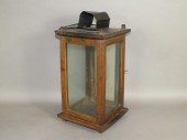 PRIMITIVE WOODEN BOX CANDLE LA