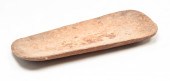 PRIMITIVE WOODEN TRENCHER. Nin