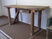 Primitive workbench. 23 1/2''