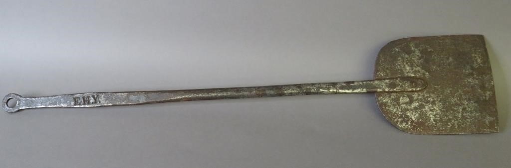 PRIMITIVE WROUGHT IRON SPATULA