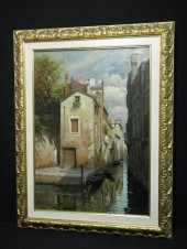 Primo Re (Italian b.1930) oil