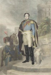 PRINCE ALBERT FRAMED MEZZOTINT