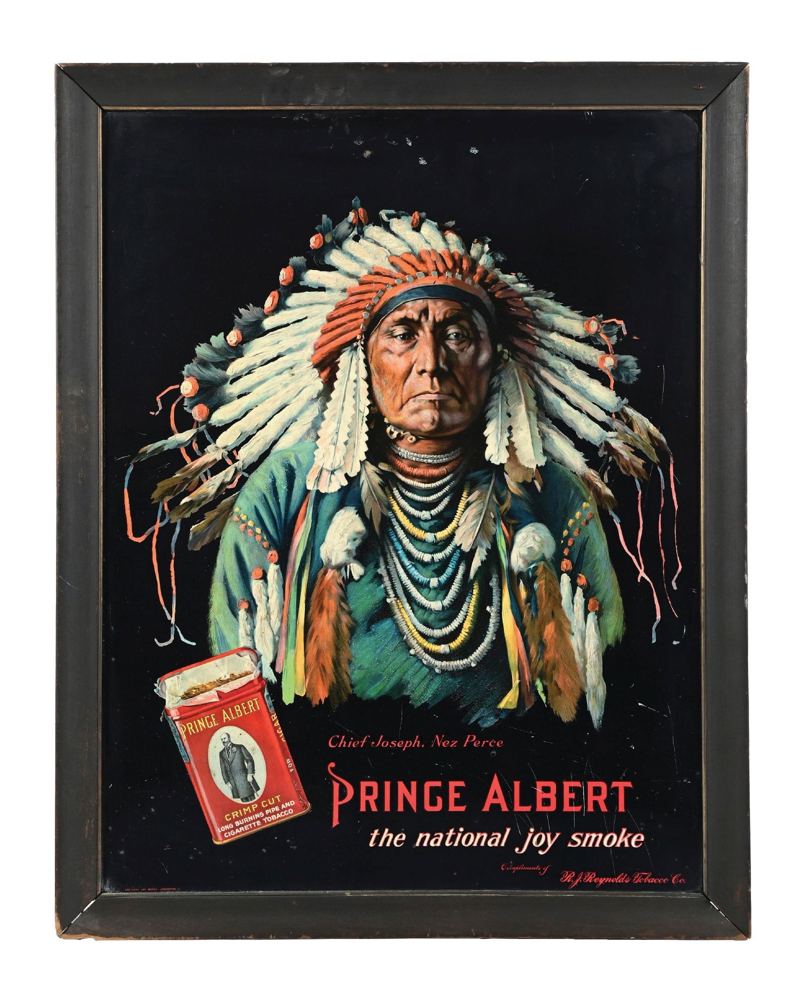 PRINCE ALBERT TOBACCO SIGN W/