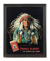 PRINCE ALBERT TOBACCO SIGN W/