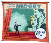 PRINCE ARTHUR. MIDGET. ALIVE.P