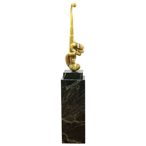 PRINCE MONYO ABSTRACT CARVED MARBLE
