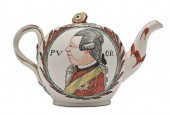 Prince William V Creamware Tea