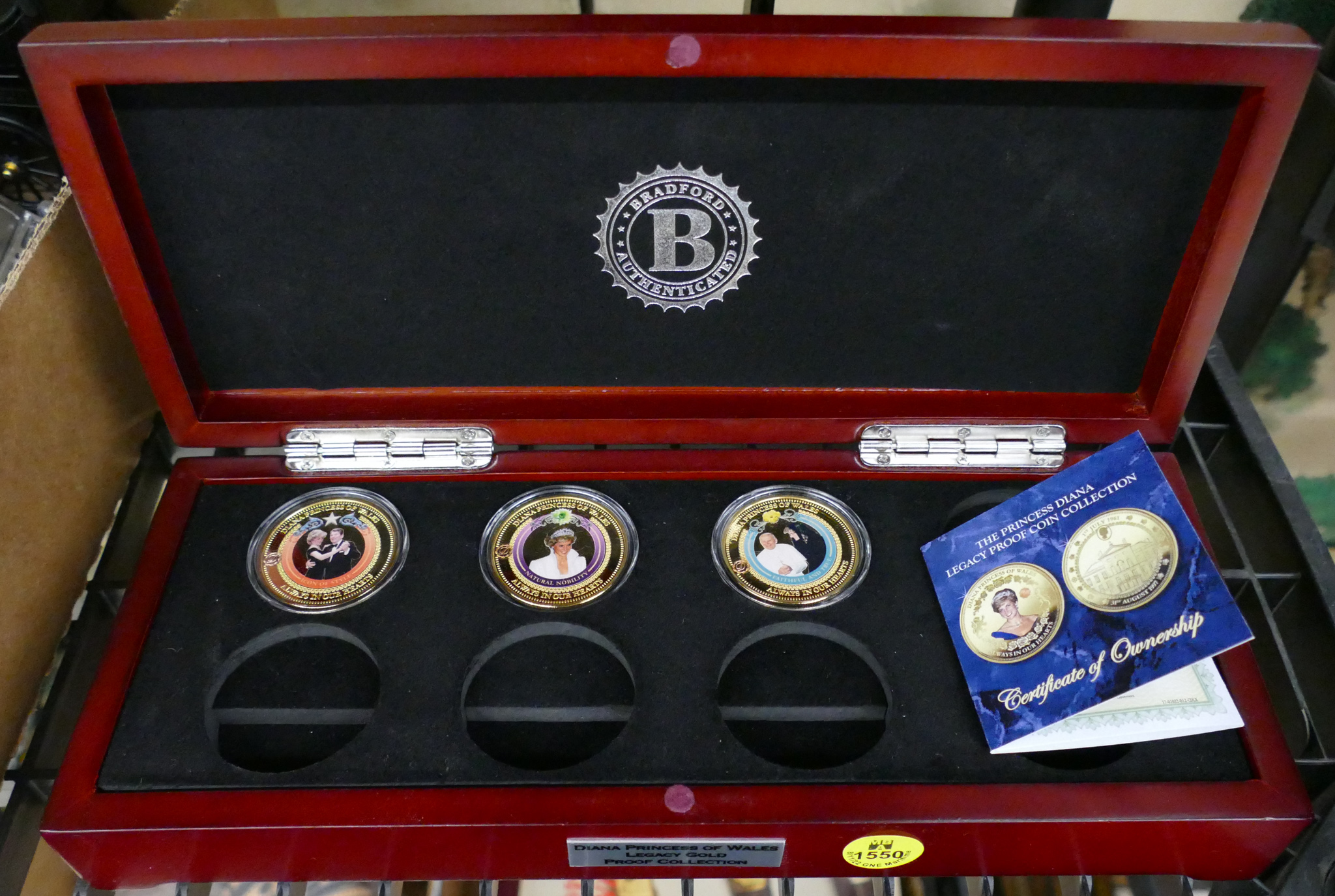 Princess Diana Coins In Case