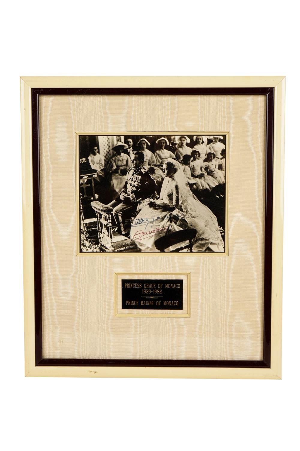 PRINCESS GRACE OF MONACO: SIGNED