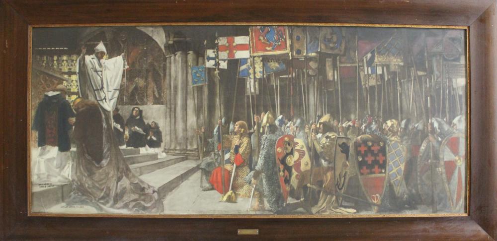 PRINT AFTER EDWIN A. ABBEY