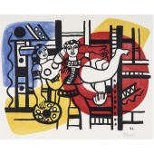 PRINT, AFTER FERNAND LEGER Aft