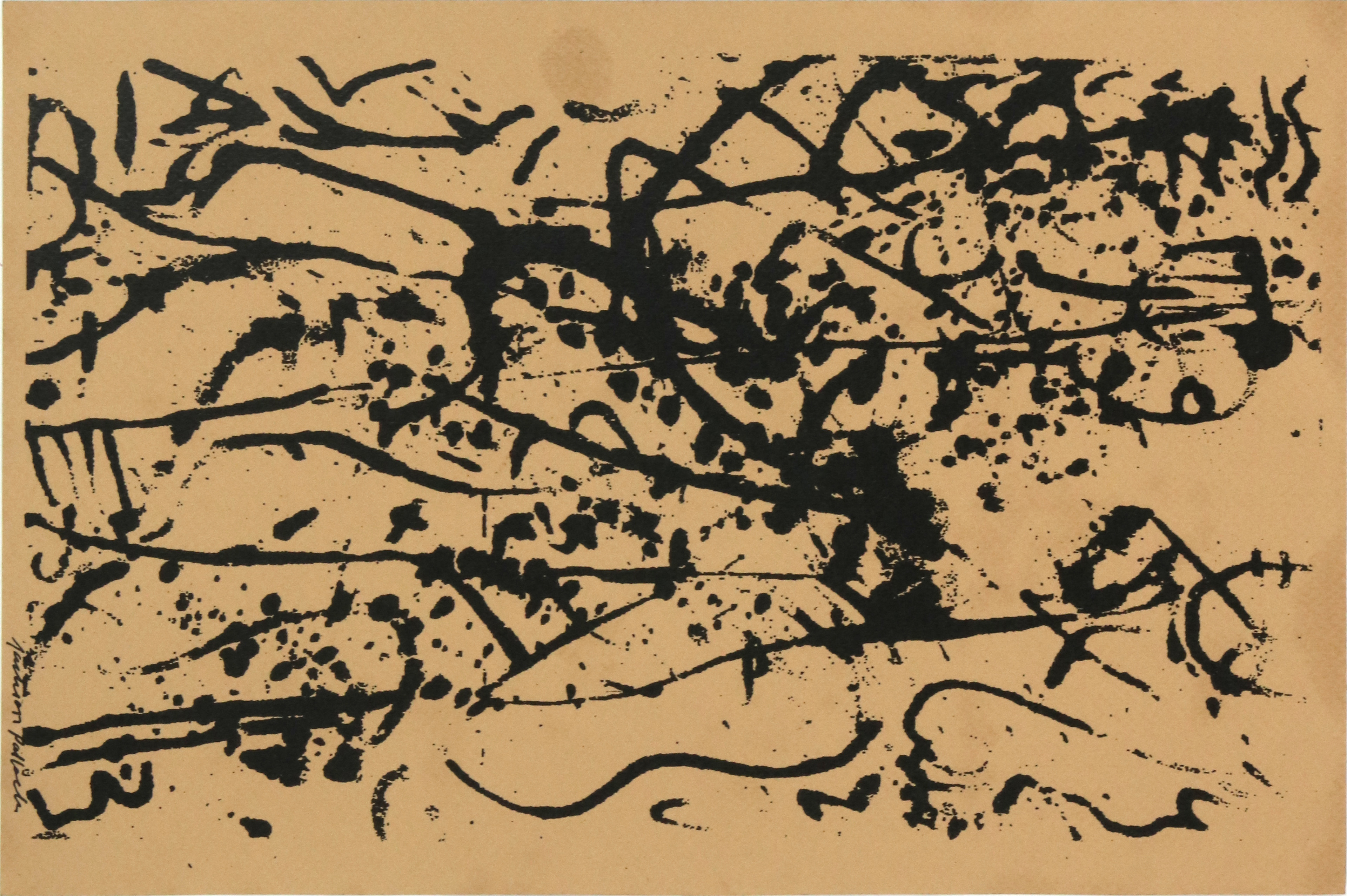PRINT, AFTER JACKSON POLLOCK