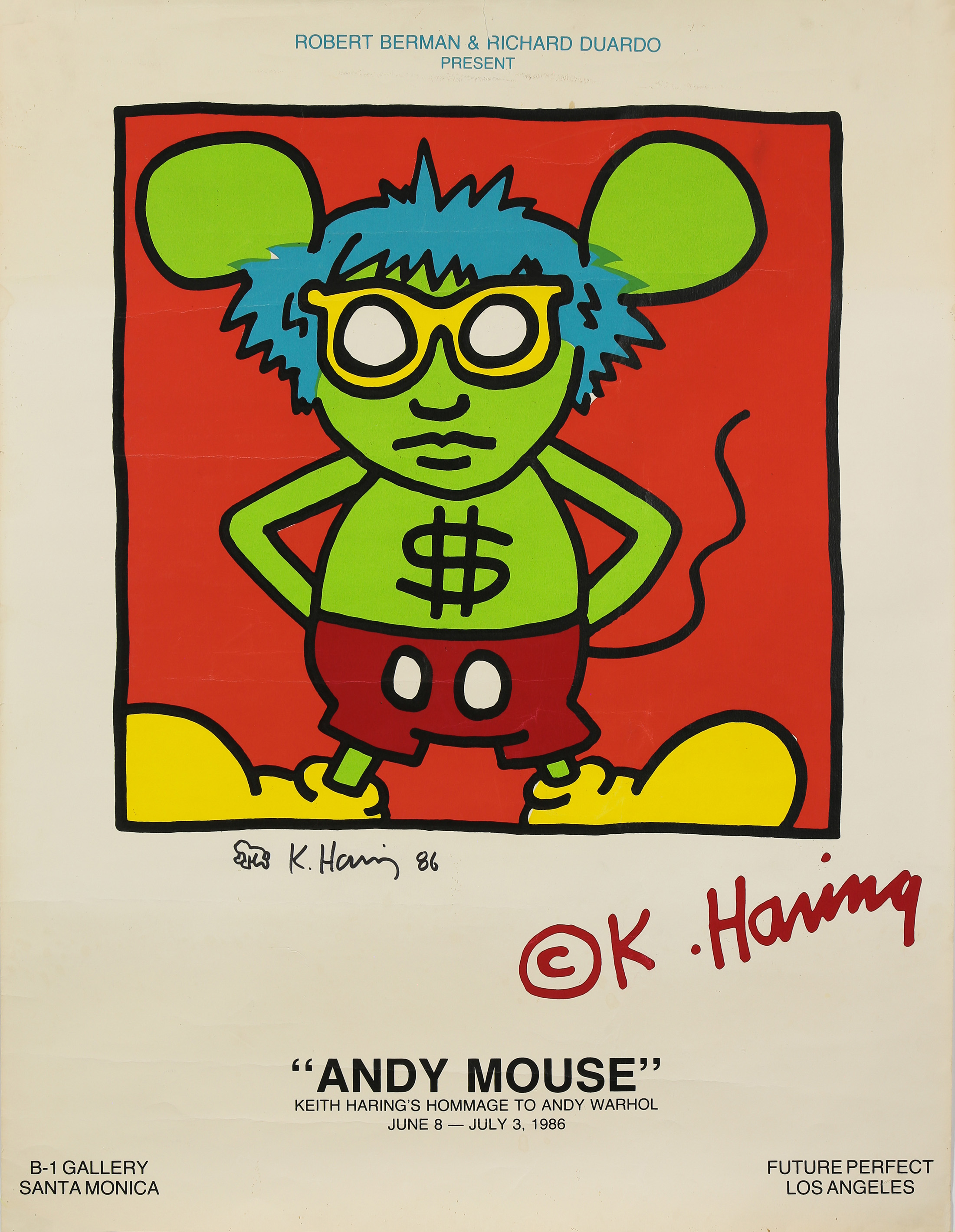 PRINT, AFTER KEITH HARING After