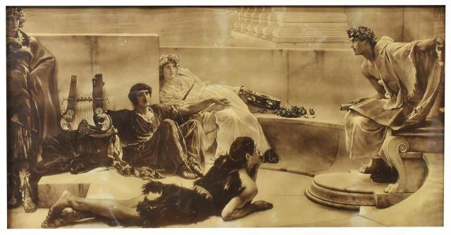 PRINT AFTER L. ALMA-TADEMA,