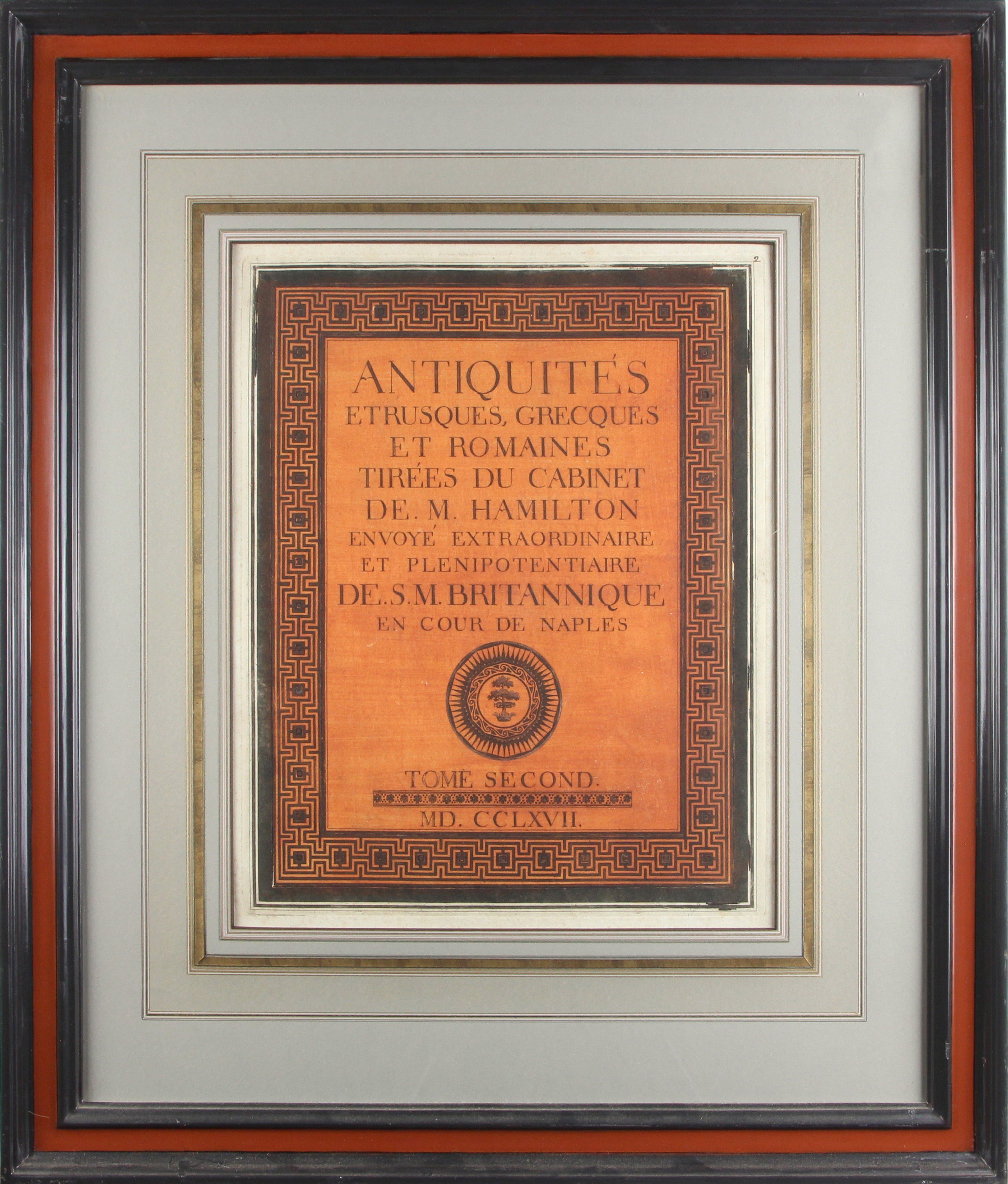 PRINT, AFTER PIERRE FRANCOIS