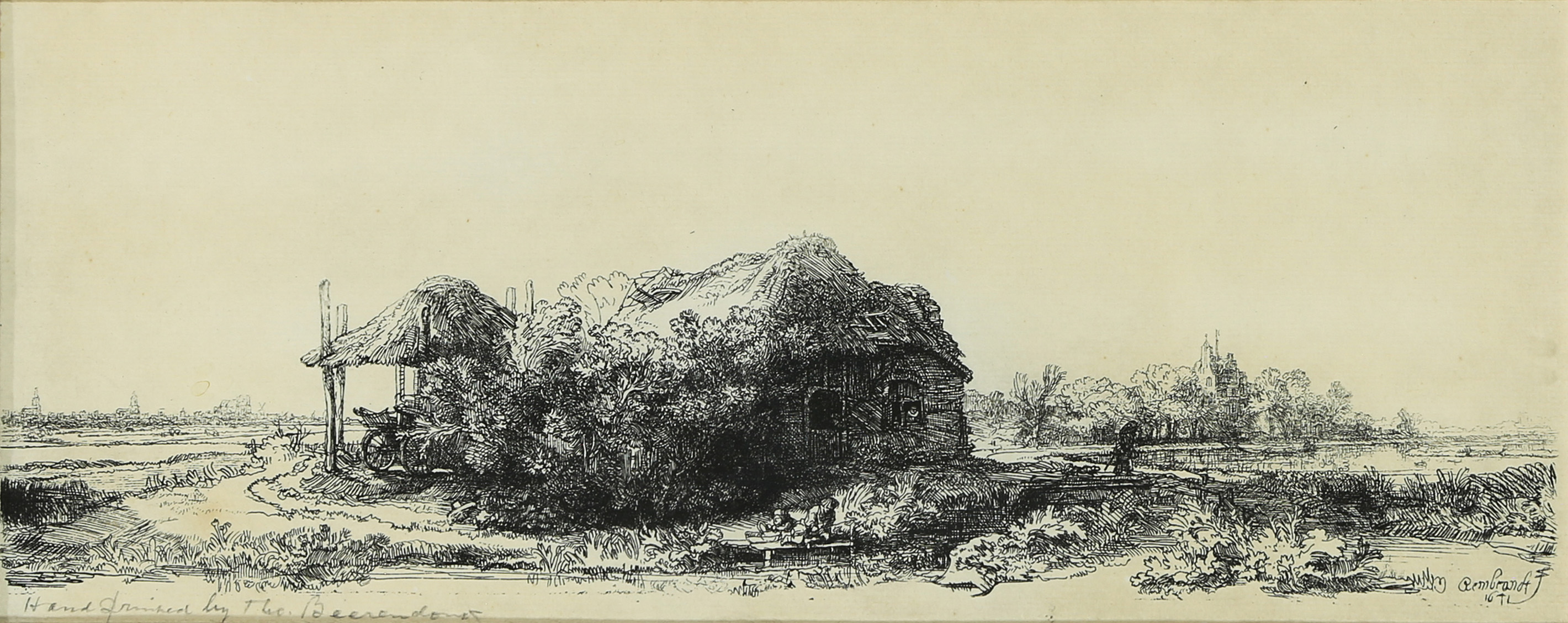 PRINT, AFTER REMBRANDT VAN RIJN