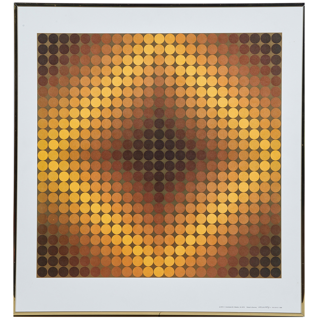 PRINT, AFTER VICTOR VASERALY