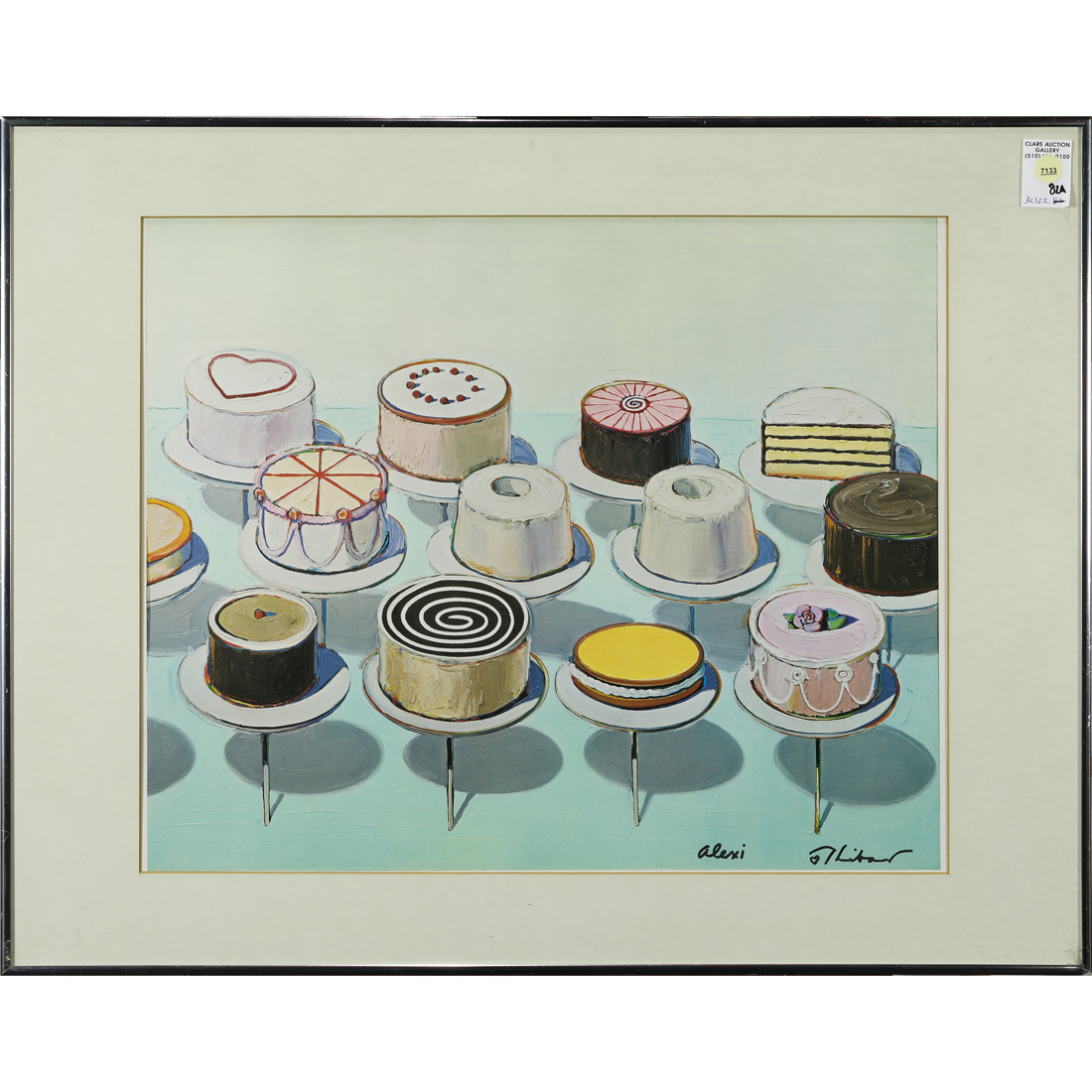 PRINT, AFTER WAYNE THIEBAUD After