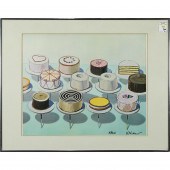 PRINT, AFTER WAYNE THIEBAUD Af