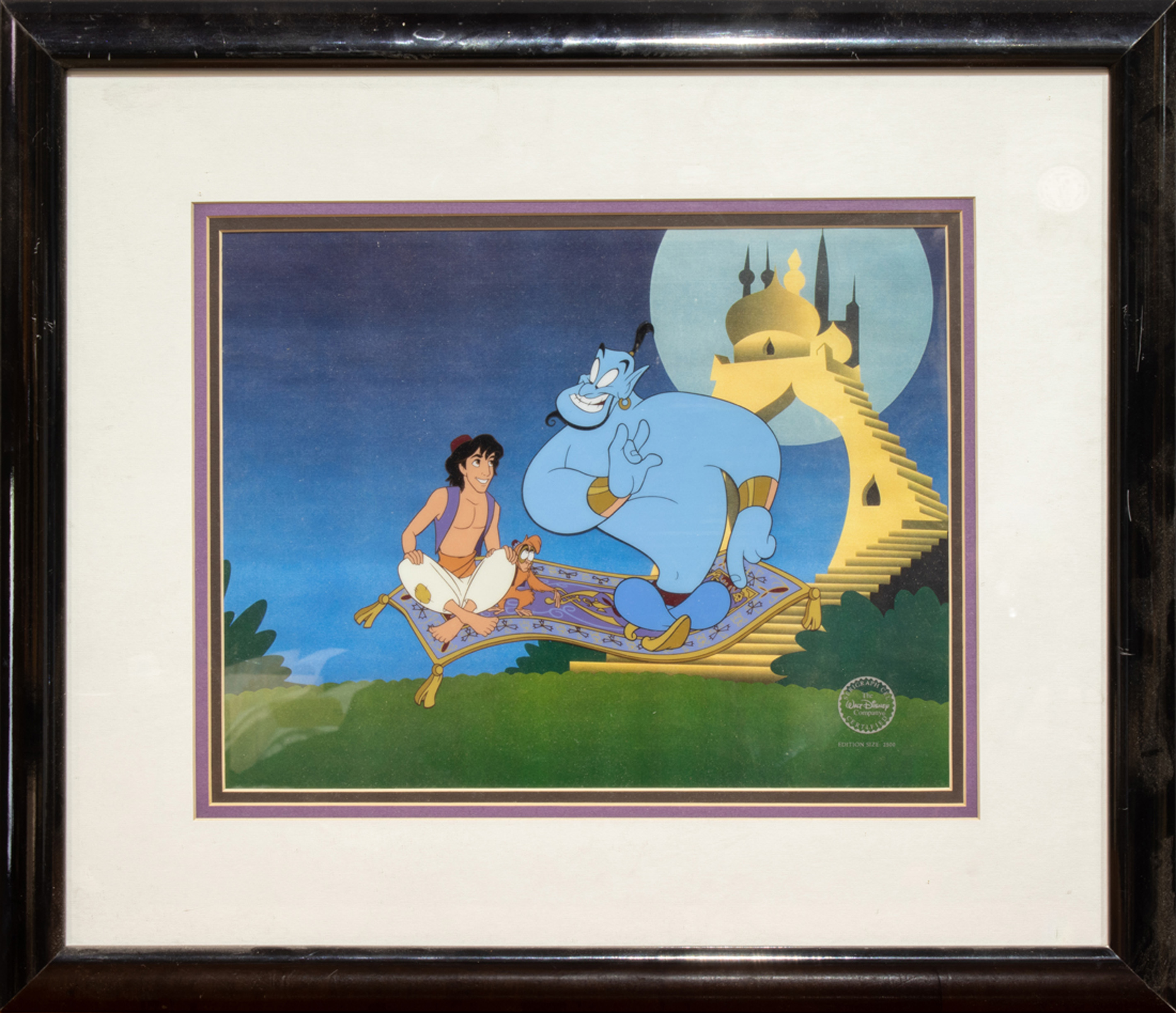 PRINT, ALADDIN "Aladdin," sericel