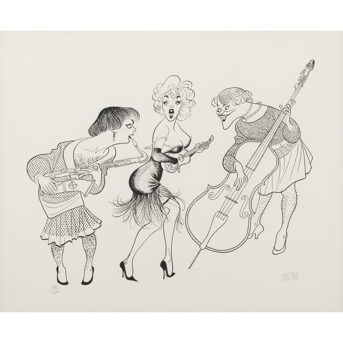 PRINT, ALBERT HIRSCHFELD Albert