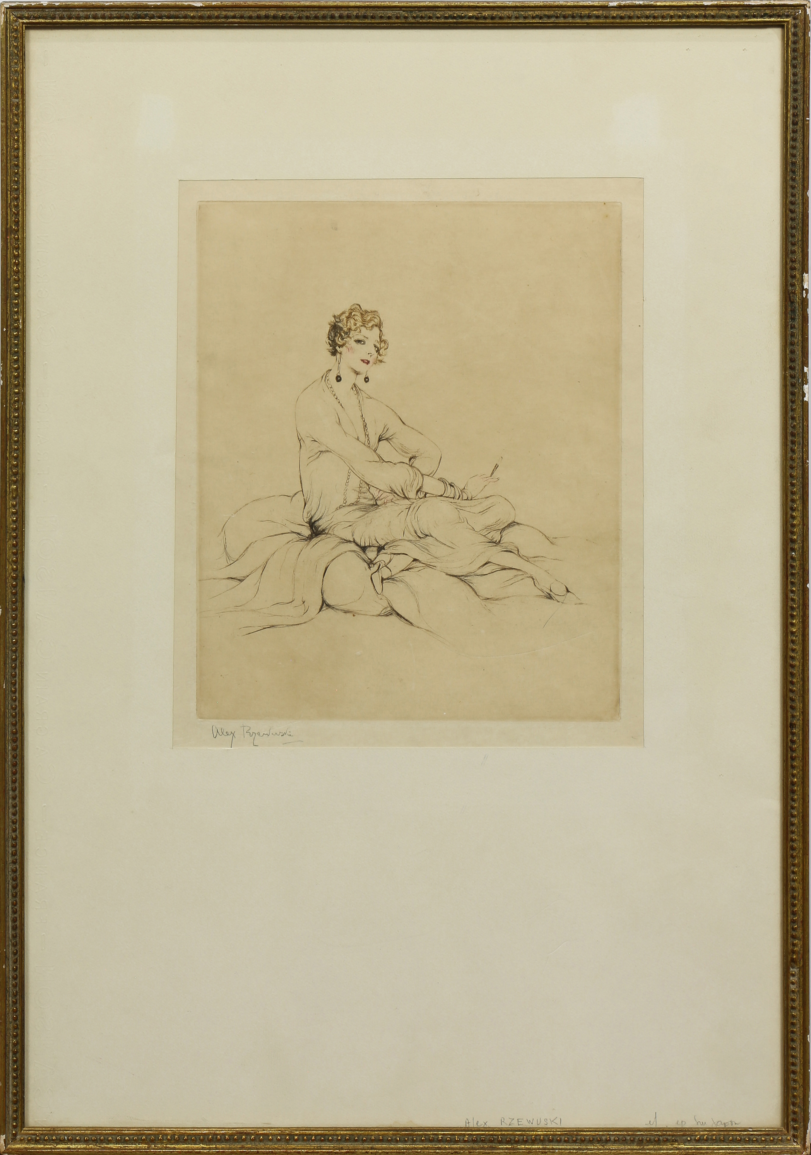 PRINT, ALEXANDER RZEWSKI