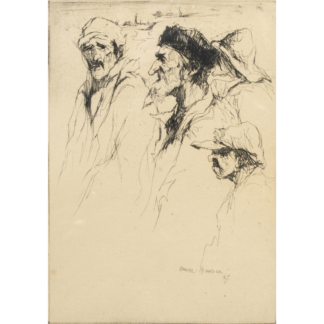 PRINT, ARMIN CARL HANSEN Armin Carl