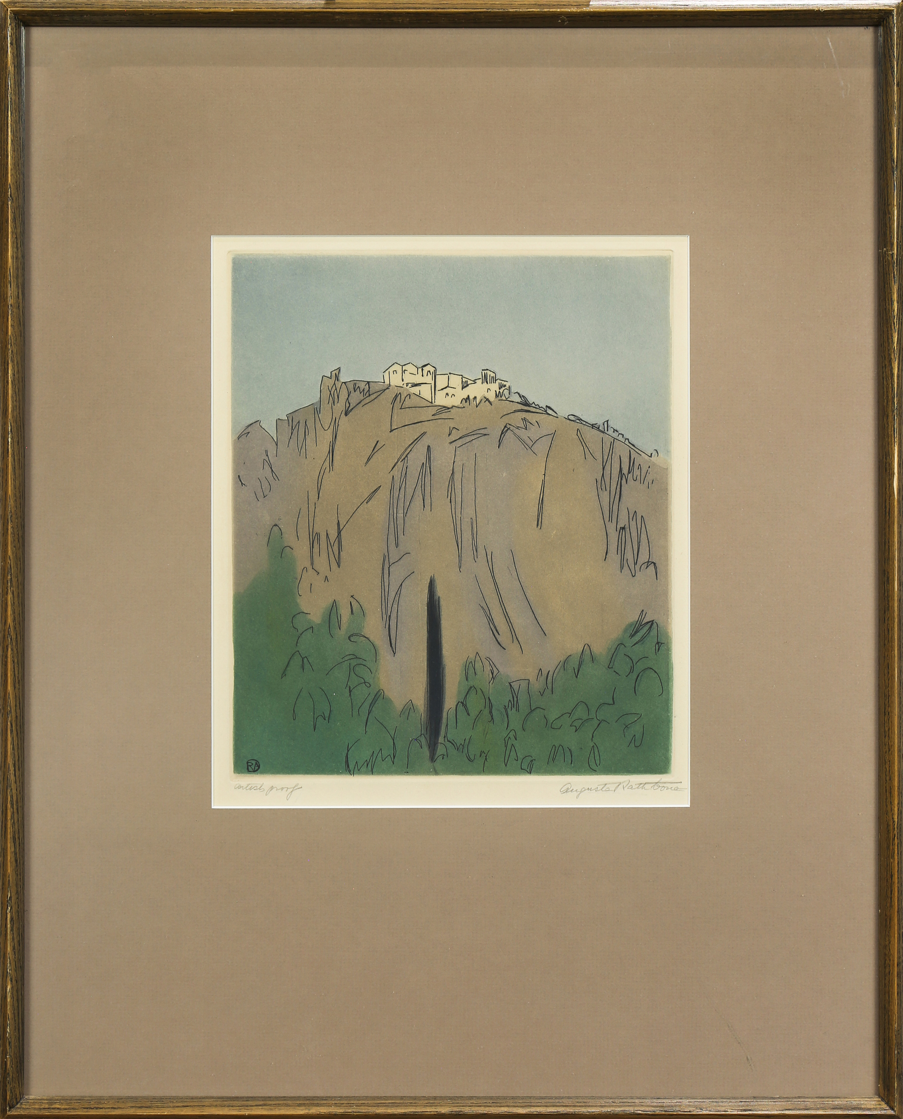PRINT, AUGUSTA PAYNE RATHBONE