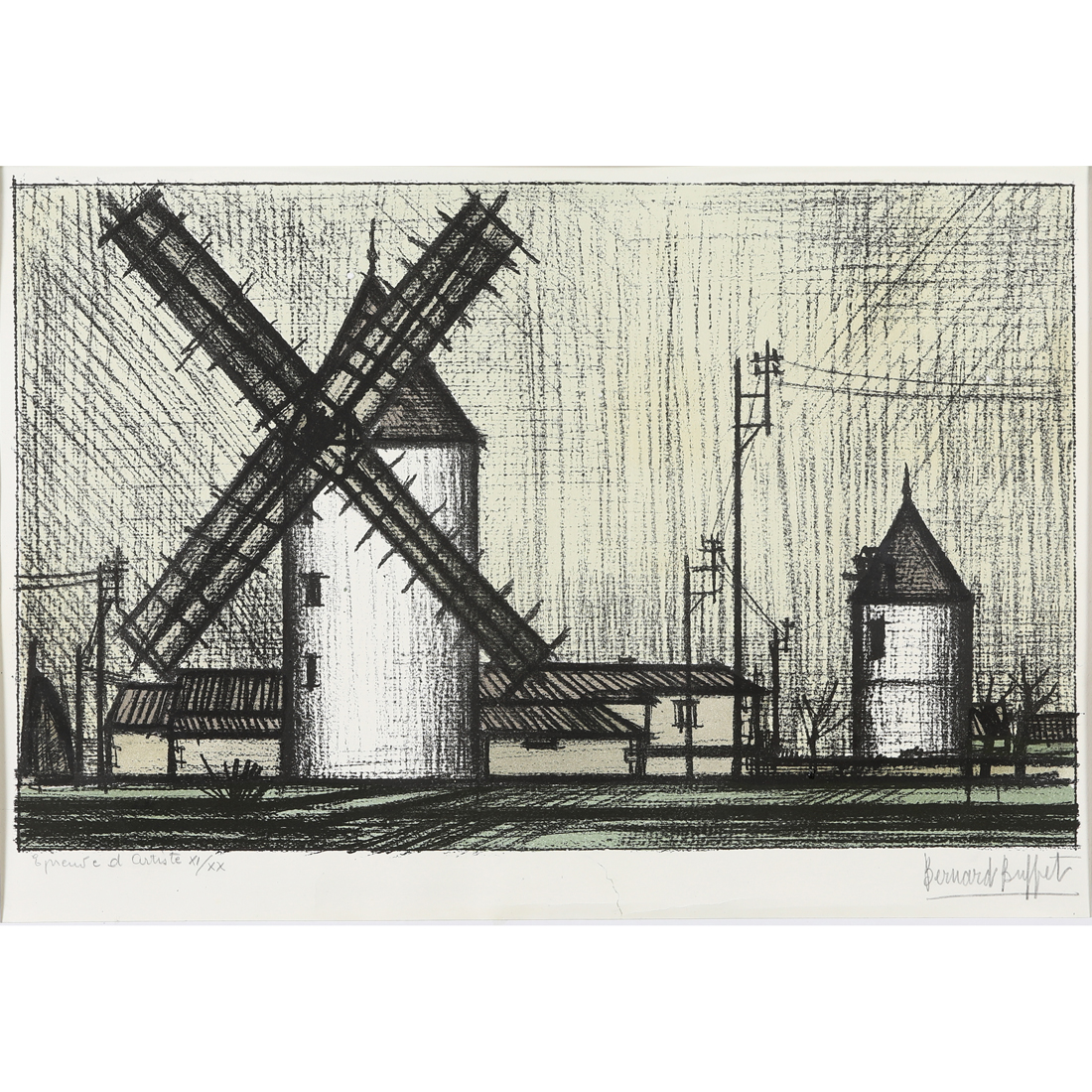 PRINT, BERNARD BUFFET Bernard