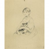 PRINT, BERTHE MORISOT Berthe M