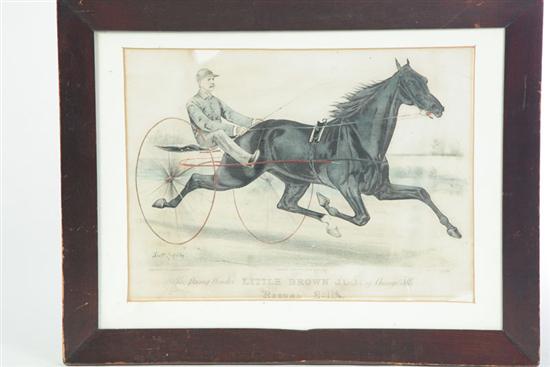 PRINT BY CURRIER & IVES.  American