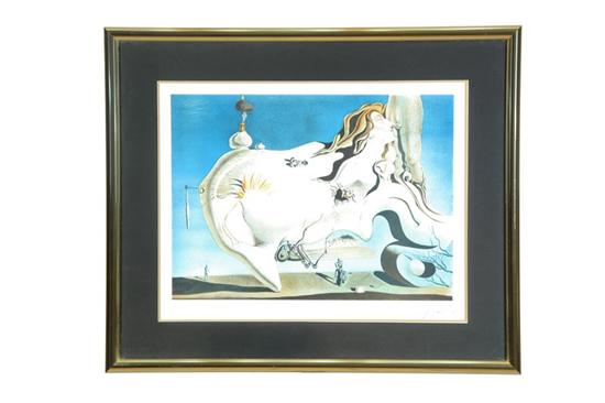 PRINT BY SALVADOR DALI (SPAIN 