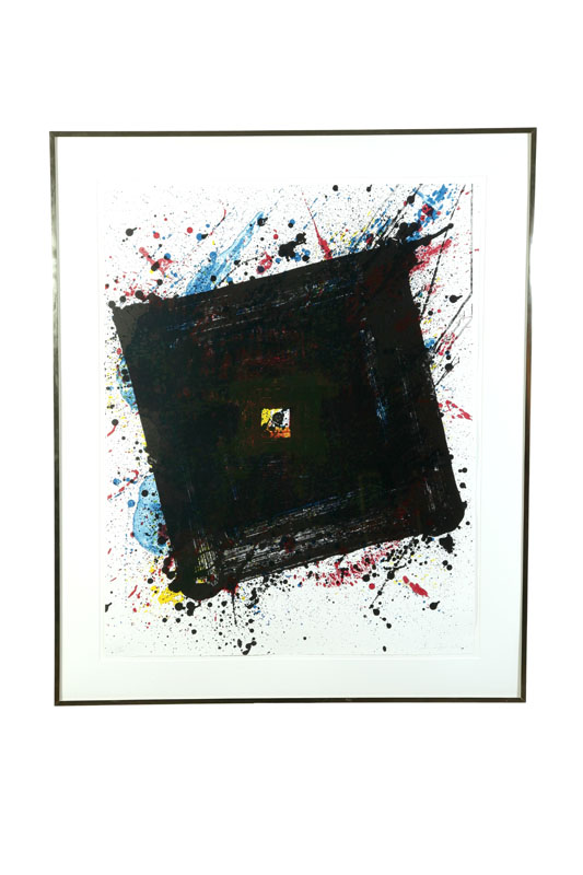 PRINT BY SAM FRANCIS (AMERICAN