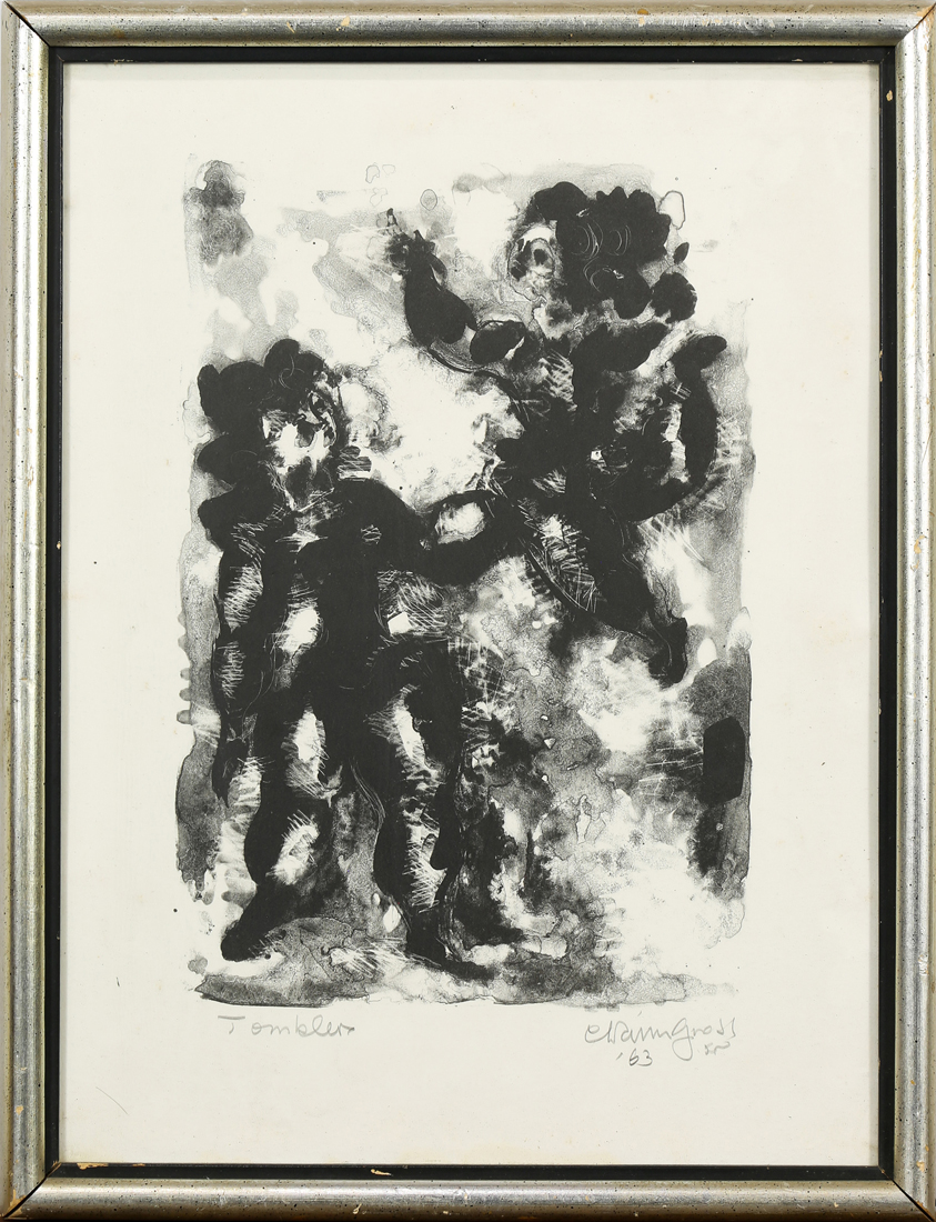 PRINT, CHAIM GROSS Chaim Gross
