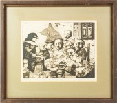 PRINT, CHARLES BRAGG Charles B