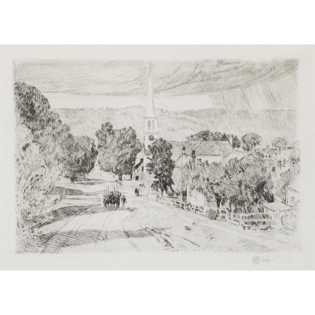PRINT, CHILDE HASSAM Childe