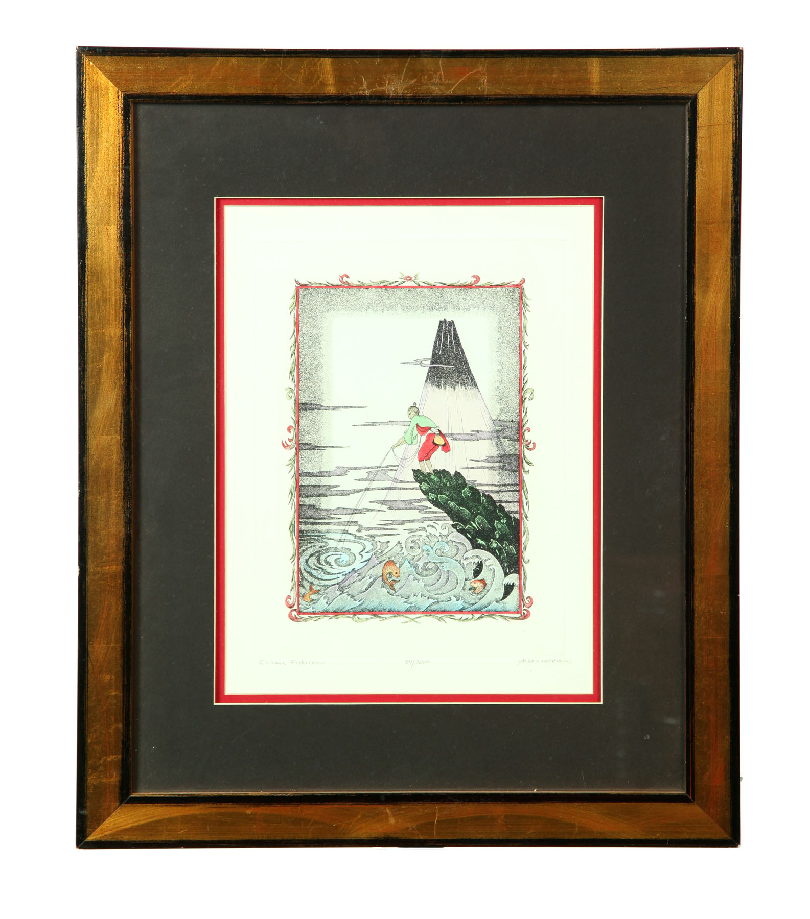 PRINT CHINESE FISHERMAN BY DAN